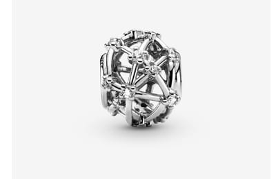 Fler® | Bedel | Past op populaire bedel armbanden (standaard - 3mm) | armbandbedel | Sterren | Vallende ster | Open bedel | Zirkonia | Bedel Charm | 925 Sterling Zilver | Valentijn kado | Sinterklaas cadeau | Kerstcadeau |