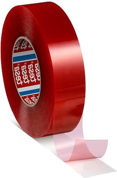 Sterk hechtend dubbelzijdig plakband montagetape - transparant - 50 meter lengte - 19 mm breedte