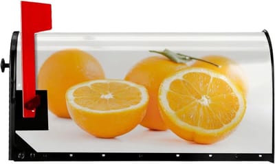Brievenbushoezen - Brievenbusdecoratie Magnetisch - Tuin Decoratie - Weerbestendig PVC - 25.5 x 21 inch - Wit