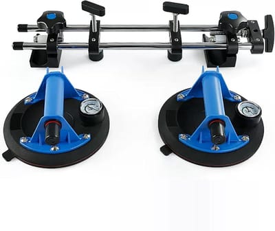 Naadloze Naad Setter - Werkblad Verbinding - Werkblad Installatie - Sterke Zuigkracht - 200mm Zuignap - Zwart