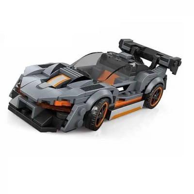 Wange supercar 2880 - raceauto grijs - 172 onderdelen - 6+