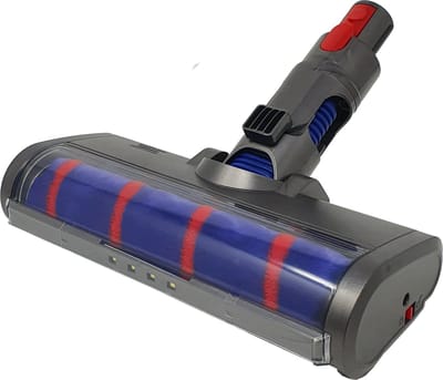 Fluffy zuigmond borstel met LED geschikt voor Dyson V7 V8 V10 V11 V15 (sv10 sv11 sv12 sv14 sv17 sv22)