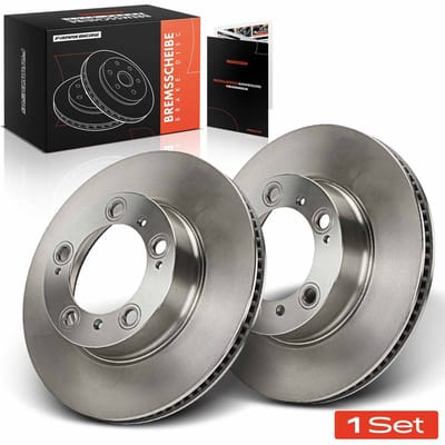 Frankberg 2x Remschijven Vooras voor Porsche Boxster 986 25L 27L