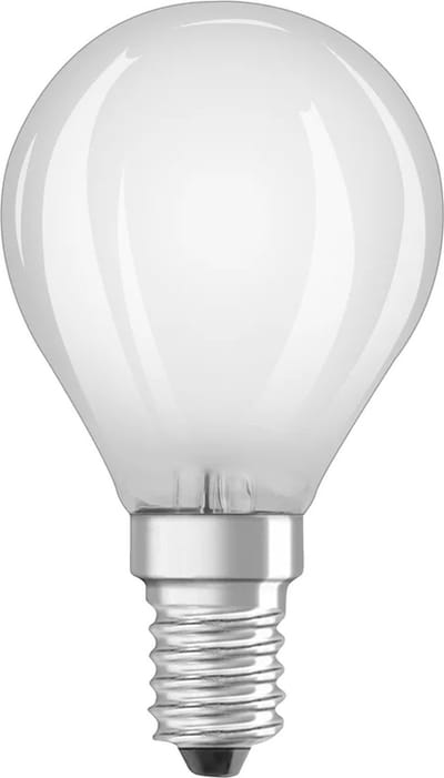 Ledvance LED SST Classic P45 Lamp E14 - 4.8W 470lm 4000K 230V - Mat Glas - Ø45mm - Geschikt voor woonkamers, hallen, armaturen met mat glas