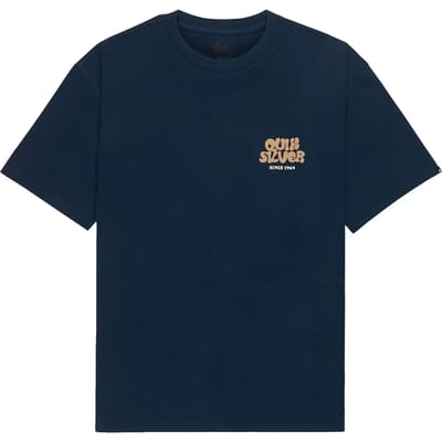 Quiksilver Fruits Tide T-shirt Met Korte Mouwen Blauw S Man
