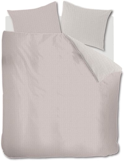 Riviera Maison Bambu dekbedovertrek - Tweepersoons - 200x200/220 - Zacht Roze