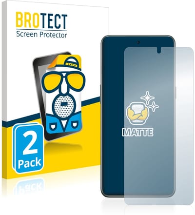 BROTECT - Screenprotector voor OnePlus 10T 5G - Folie Beschermfolie matte 2 Stuks
