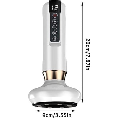 Elektrische Anti-Cellulitis Massager Handheld Hete Compressie Lichaams Slankende Zuignap Voor Benen En Dijen