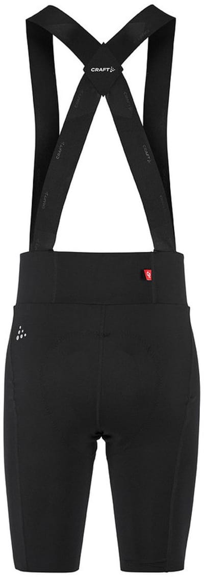Craft fietsbroek kort met bretels Heren Zwart - Endur bibshort C2