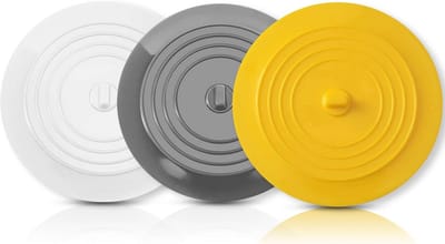 3x Universele Badstop Universele Doucheput Stop Rubber 3 Stuks