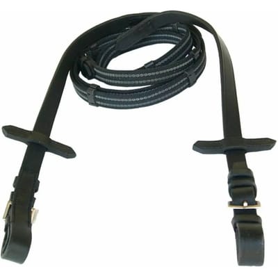 Teugels voor paarden van slipvast, met rubber bekleed canvas Tattini