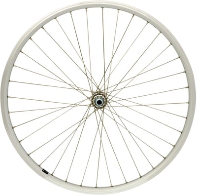 CORDO Voorwiel 26 inch - Fietswiel - 19-559 - Vaste As - RVS Spaken - Zilver - Handgebouwd