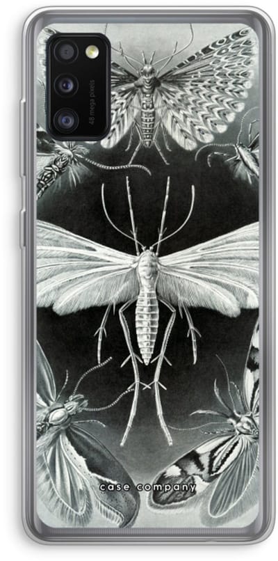 Case Company® - Hoesje geschikt voor Samsung Galaxy A41 hoesje - Haeckel Tineida - Soft Cover Telefoonhoesje - Bescherming aan alle Kanten en Schermrand