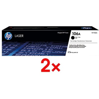 HP 106A - Tonercartridge - Origineel - Standaard Capaciteit - Zwart