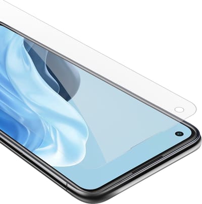 Cadorabo Screenprotector geschikt voor Oppo FIND X5 LITE / Reno7 5G - Pantser film Beschermende film in KRISTALHELDER Geharde (Tempered) display beschermglas in 9H hardheid met 3D Touch