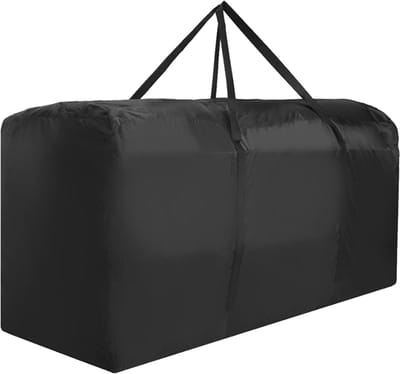 Kerstboom Opbergtas-Opbergtas voor Tuinkussens-Waterdicht-173*76*51cm-210D-Opbergtas Voor Kunstkerstboom-Voor Kunstmatige Kerstbomen-Zwart