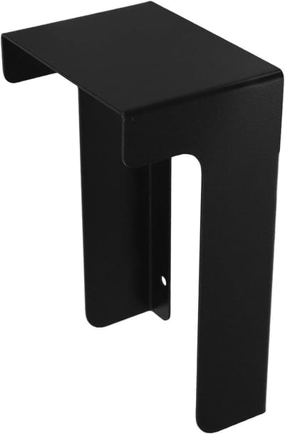 Deurbel Regenkap - Beschermhoes Deurbel - Buitengebruik Beschermen - Universeel Metaal Ontwerp - 14.5 cm Lengte - Zwart