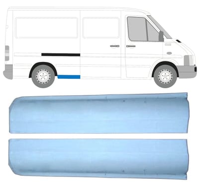 Reparatiepaneel achterspatbord voor Volkswagen LT 1996-2005 / Links + Rechts
