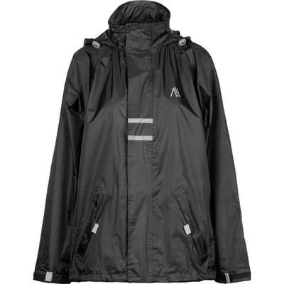 Ralka Regenjack Waterdicht & Reflectie - Senior - Zwart - XXL