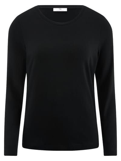 Shirt Van Peter Hahn zwart
