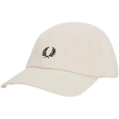 Fred Perry Klassieke beige piqué pet