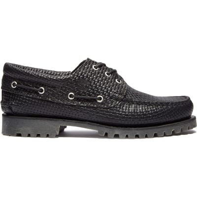 Timberland Authentic Boat Shoe Black Full Grain Brown Taglia: 40 | Scarpe Eleganti Outlet | Uomo | Nero