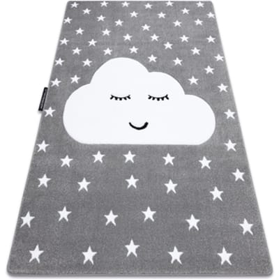 Kleden Rugsx Tapijt PETIT CLOUD WOLKJE Sterretje grijskleuring 140x190 cm