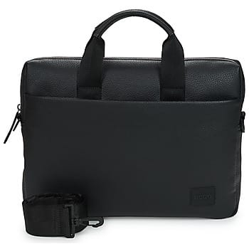 HUGO Business tas met laptopvak Ethon 2.0 Document Case Black Zwart