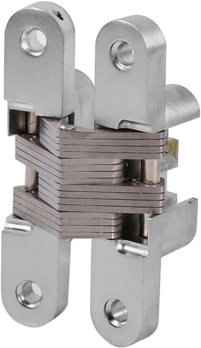 Zinc Alloy Vouwdeuren Scharnieren 94mm - Verborgen Deurscharnieren voor Onzichtbare Deuren, Soss Scharnieren, Duurzame Scharnieren