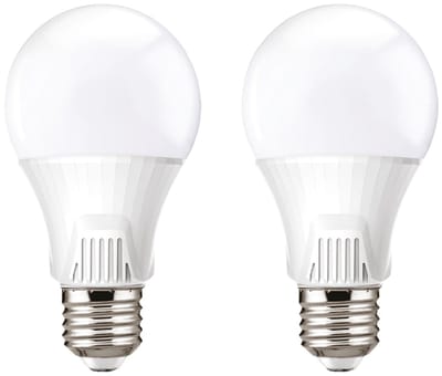 Kobi Premium LED Lamp E27 9W - 810lm - 4000K - 230V - 30.000 Branduren - Standaardvorm - Voor Woonkamer of Kantoor - 2 stuks