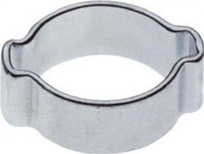 Slangklem - 2-oor 10mm, gegalvaniseerd, 100 stuks