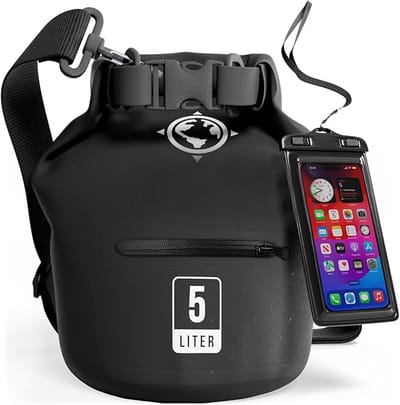 Famanu – Waterdichte Dry Bag Rugzak Houdt Gear Droog voor Varen - Camping - Vissen - Strand Drybag - Kajak Accessoires - Dry Bags Waterdicht met Telefoon