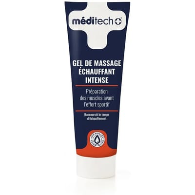Meditech+ Intensive verwarmende gel 250 ml - Hulp Bij Sport en Lichamelijke Voorbereiding
