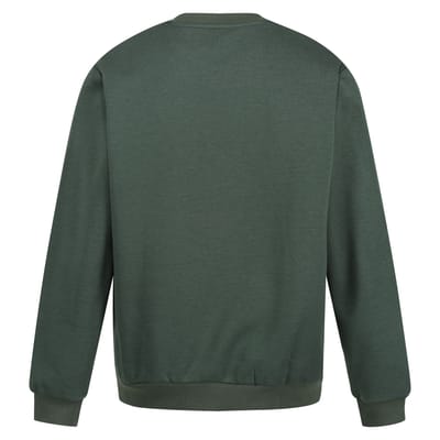 Regatta Heren Pro Crew Neck Sweatshirt (Donkergroen)