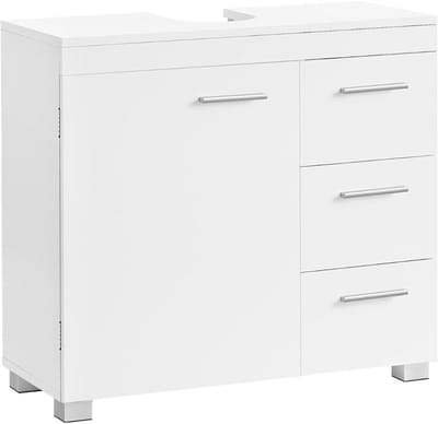 Wastafel Onderkast met Uitsparing - Wasbak Kast - Badkamermeubel