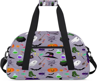 Sport Plunjezak - Weekendtas Gymtas - Reizen en Sport - Duurzaam Polyester - 24 Liter Capaciteit - Halloween Thema