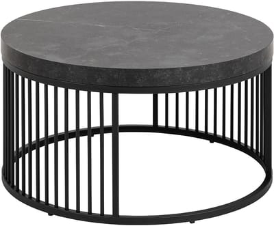 Giga Living Salontafel Diego - Zwart - 65x65x35cm