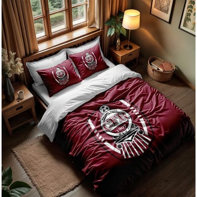 Wisła Kraków PL Dekbedovertrekset zonder hoeslaken King Queen Double Full Twin Single Maat Beddengoedset 150x220cm