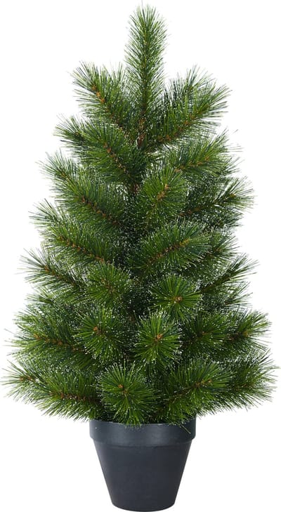 Black Box Trees Glendon Kunstkerstboom H90 x Ø51 cm - Kerstboom in Pot - Kunstboom voor Binnen - Groen