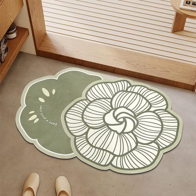 Cartoon Diatomeeënaarde Mat Absorberend Vuilafstotend Goede Verzorging Badkamer Absorberende Voetmat 40 * 60Cm