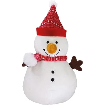 Pluche speelgoed voor honden Nobby Pet Xmas Schneemann