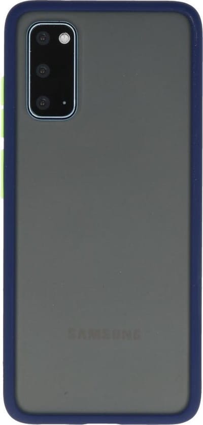 Hardcase Backcover Geschikt voor Samsung Galaxy S20 Blauw