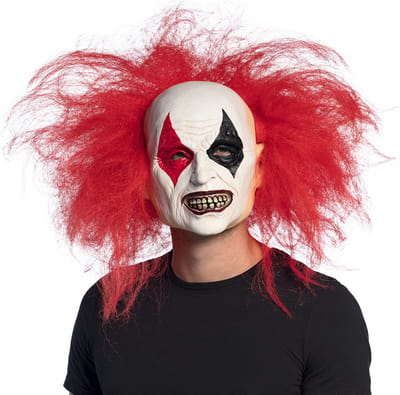 Boland - Latex masker Ruddy clown - Volwassenen - Clown - Halloween en Horror- Clowns en Circus