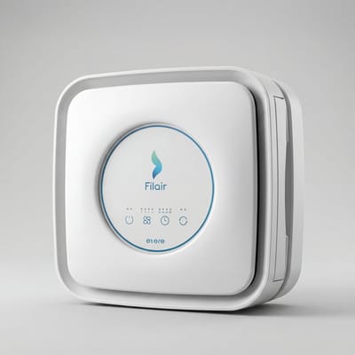 Filair® Luchtreiniger met HEPA H13 Luchtfilter - Air Purifier tegen Allergie, Hooikoorts, Stof, Rook & Huisstofmijt - Stil <30dB met Timer - Luchtzuiveraar Slaapkamer & Woonkamer - Lucht Reiniger + Filter voor Luchtkwaliteit - Wit