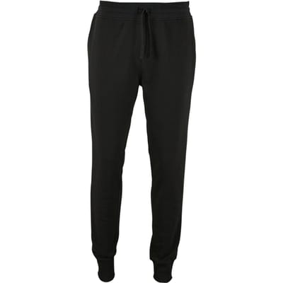 SOLS Heren Jake Slim Fit Jogging Bottoms (Zwart)
