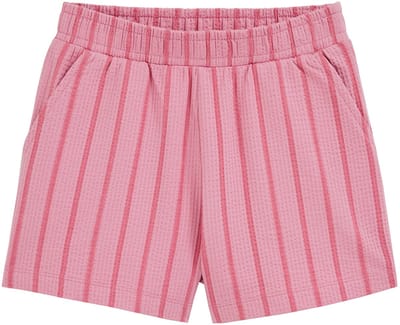 WE Fashion Meisjes seersucker short met streep
