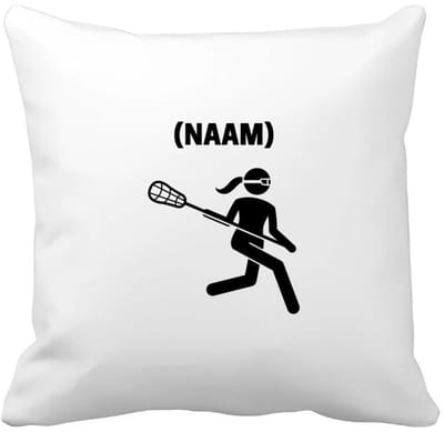 Akyol - lacrosse met eigen naam Kussen hoes - Sport - lacrosse - sport - 40 bij 40 cm