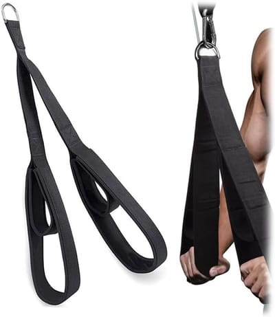 Tricep Touw Kabelbevestiging voor Krachttraining Thuistraining - Inclusief 2 Lengtes