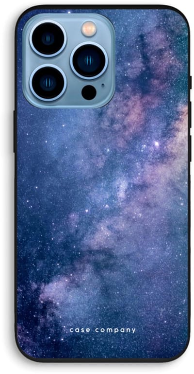 Case Company® - Hoesje geschikt voor iPhone 13 Pro hoesje - Nebula - Biologisch Afbreekbaar Telefoonhoesje - Bescherming alle Kanten en Schermrand