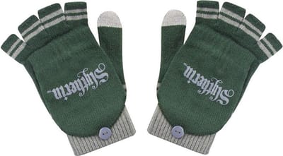 Harry Potter Vingerloze handschoenen Slytherin Groen